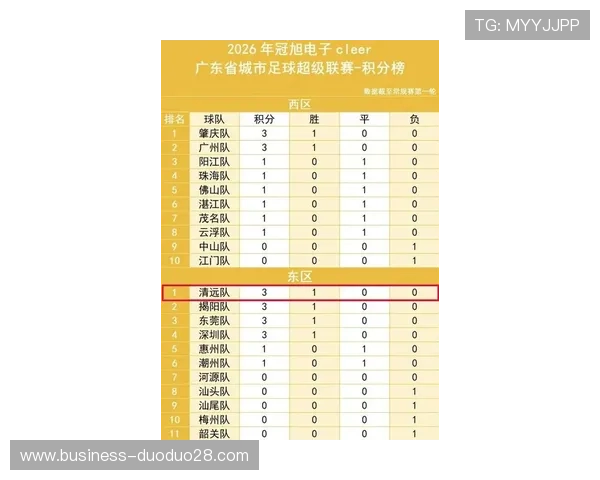 广东超级联赛最新积分榜解析各队排名走势与未来前景